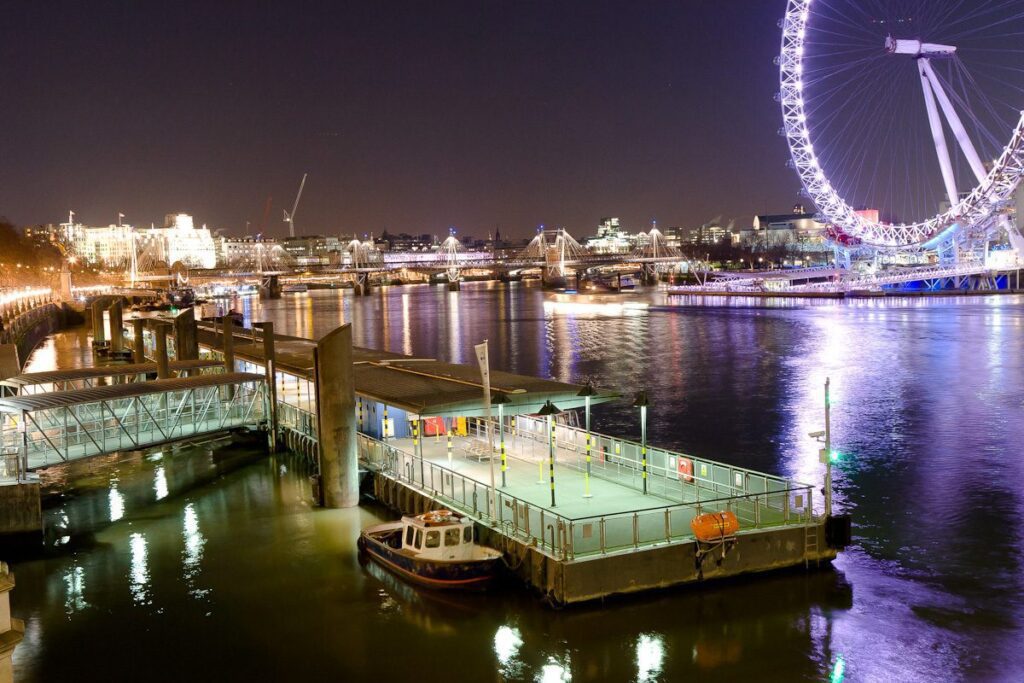 London Eye y Tamesis